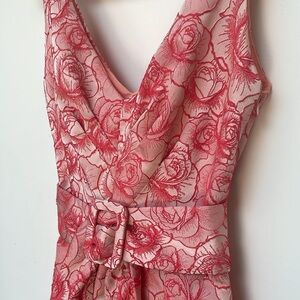 Gorgeous Eva Franco Pink Cocktail Dress, 0